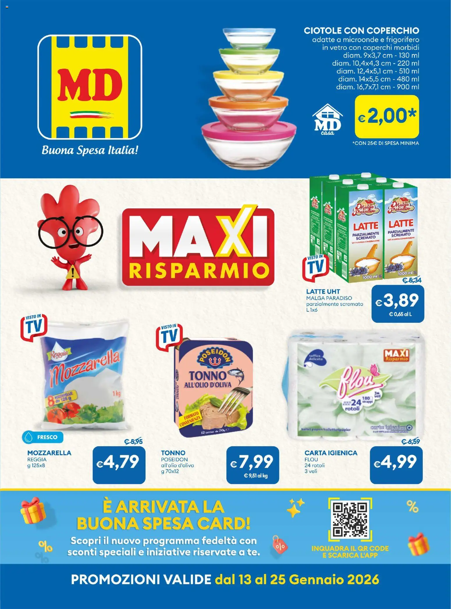 Volantino MD Discount	 - pagina 1 - valido dal 13/01/2026