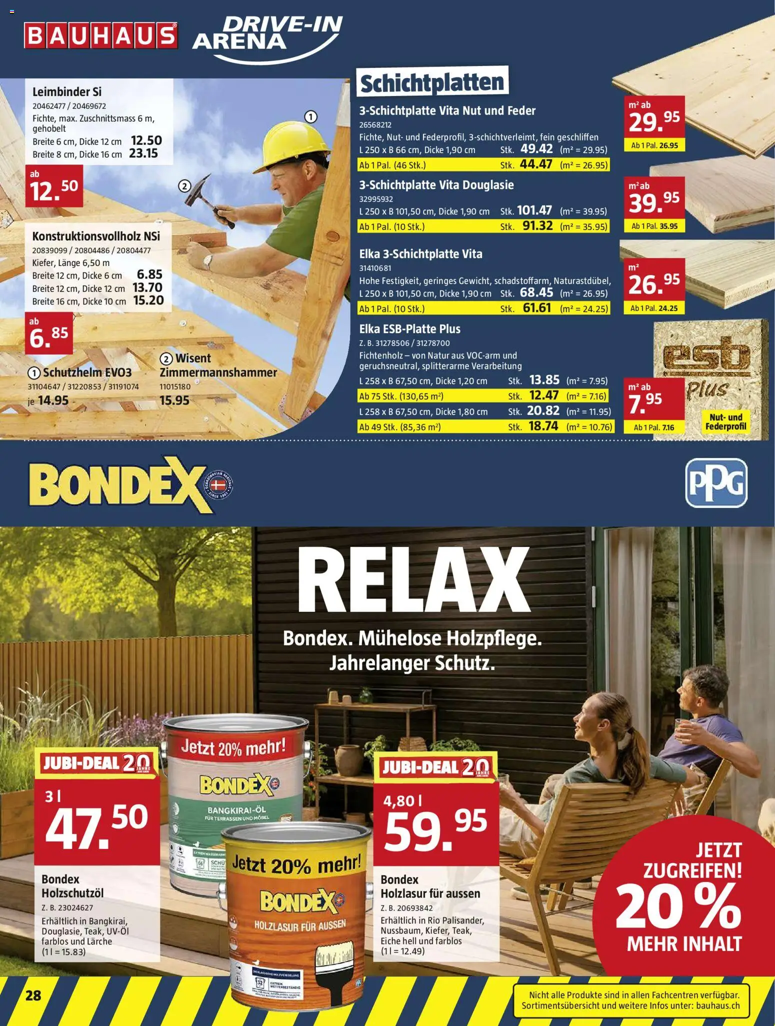 Bauhaus aktionen - page 28- valid from 23.03.2026