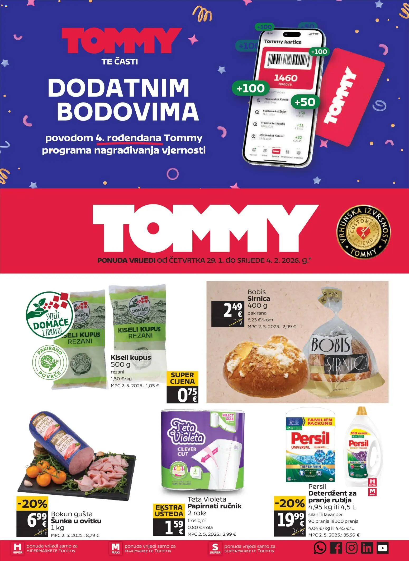 Katalog Tommy - stranica 1- važeći od 29.01.2026