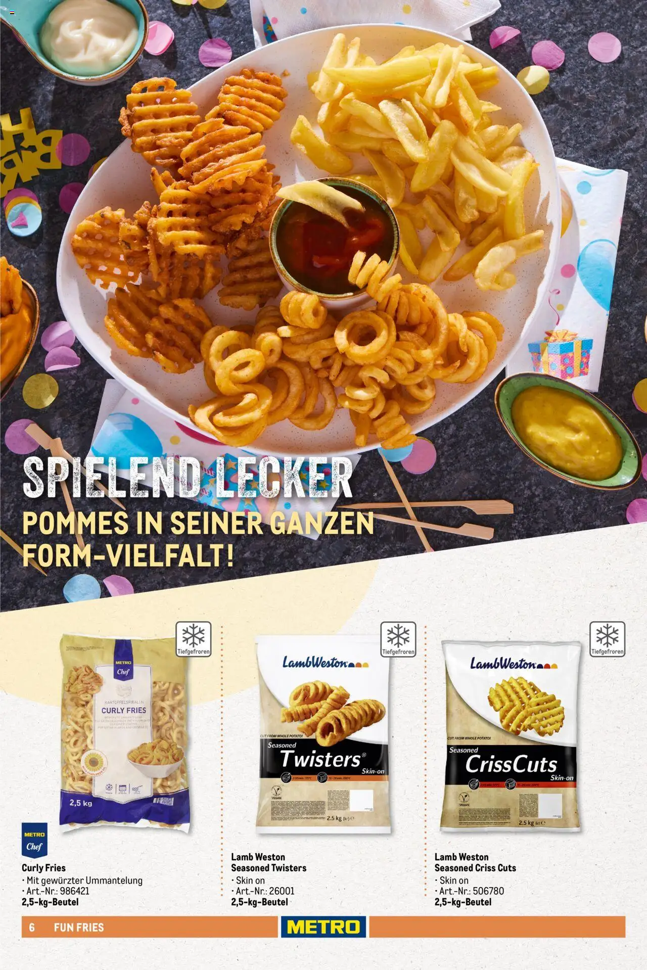Metro - Pommessortiment - Seite 6 - gültig ab 01.03.2025