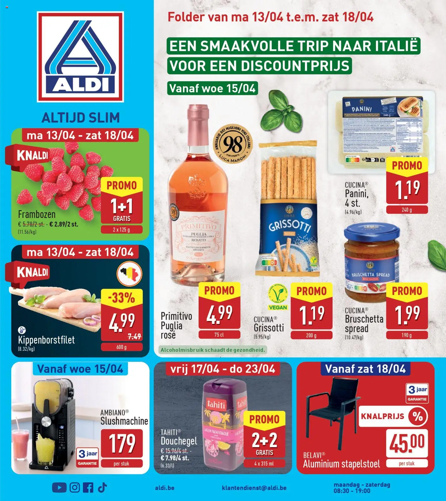 Aldi folder week 16 - page 1- valid from 13/04/2026
