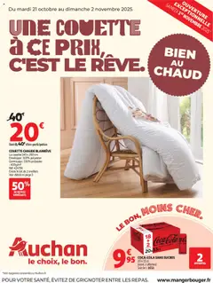 Aperçu Auchan prospectus valable à partir du 21/10/2025