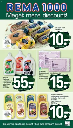 Forhåndsvisning Rema 1000 - Tilbudsavis gyldig fra 03/08/2025
