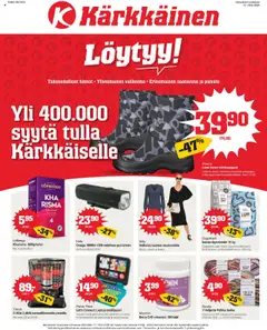 Esikatselu Kärkkäinen tarjoukset voimassa alkaen 17/09/2025