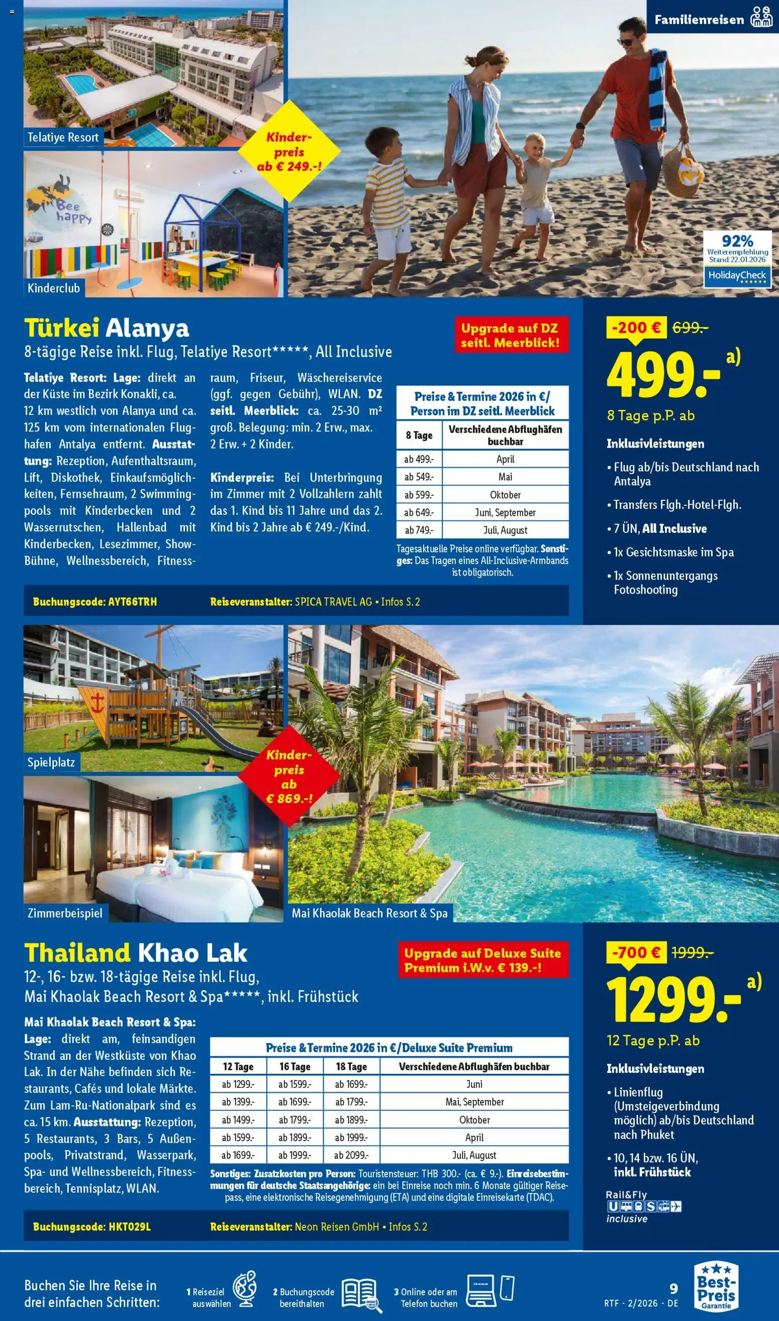 Lidl Reisen Prospekt 	 - Seite 9 - gültig ab 14.02.2026