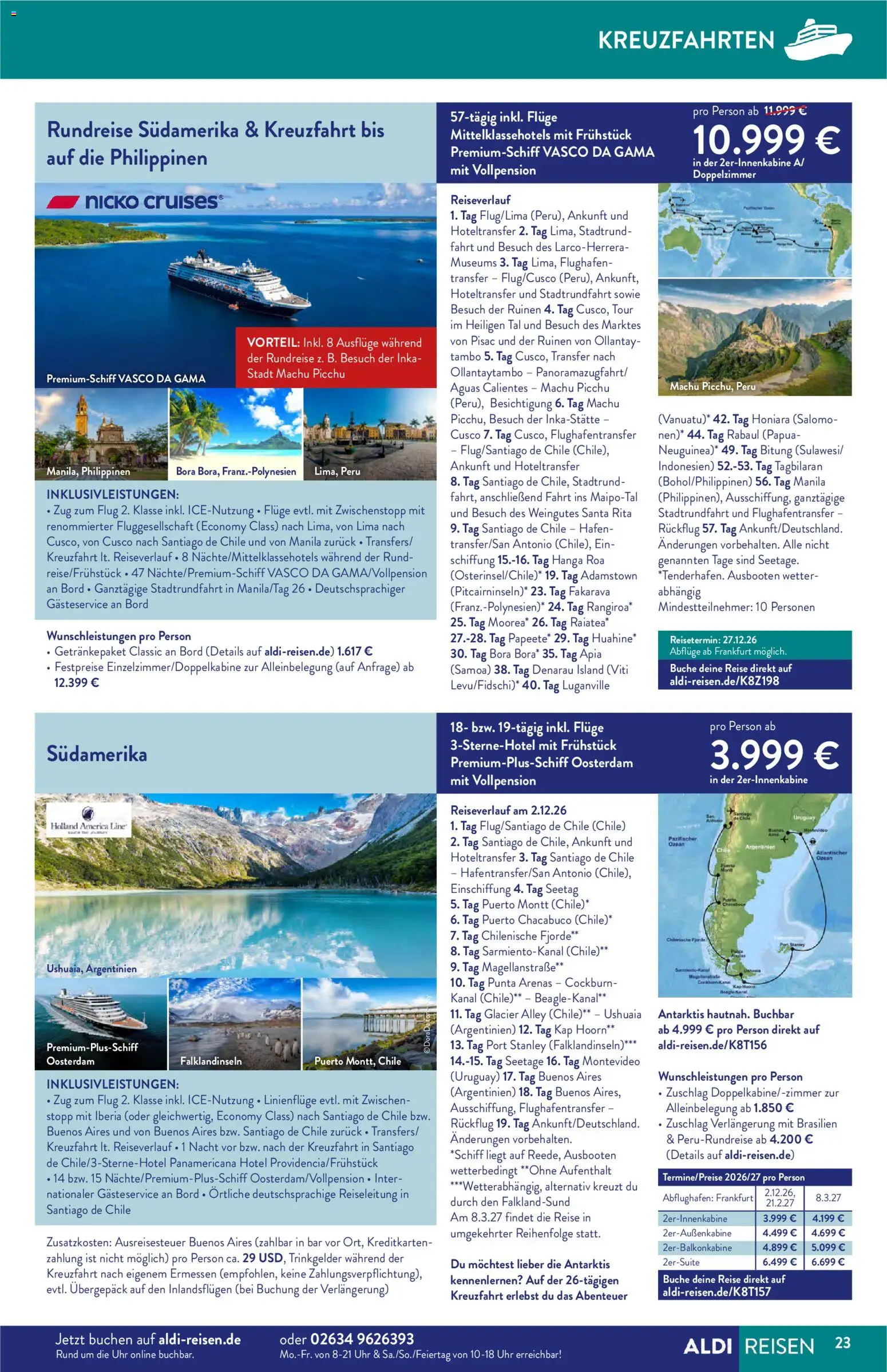 Aldi Reisen Prospekt 	 - Seite 23 - gültig ab 01.04.2026