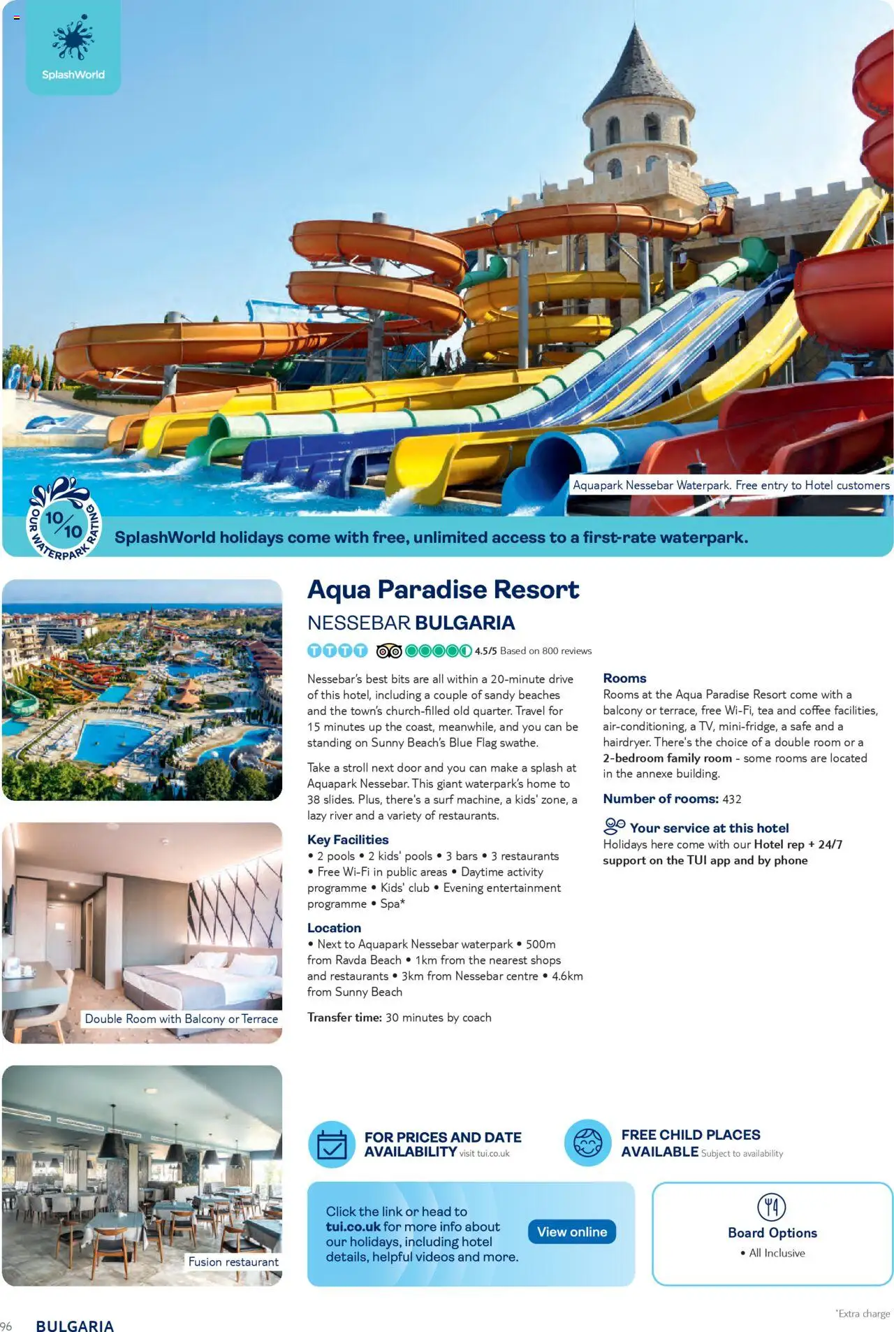 TUI - Turkey & Bulgaria - page 96- valid from 01/05/2025