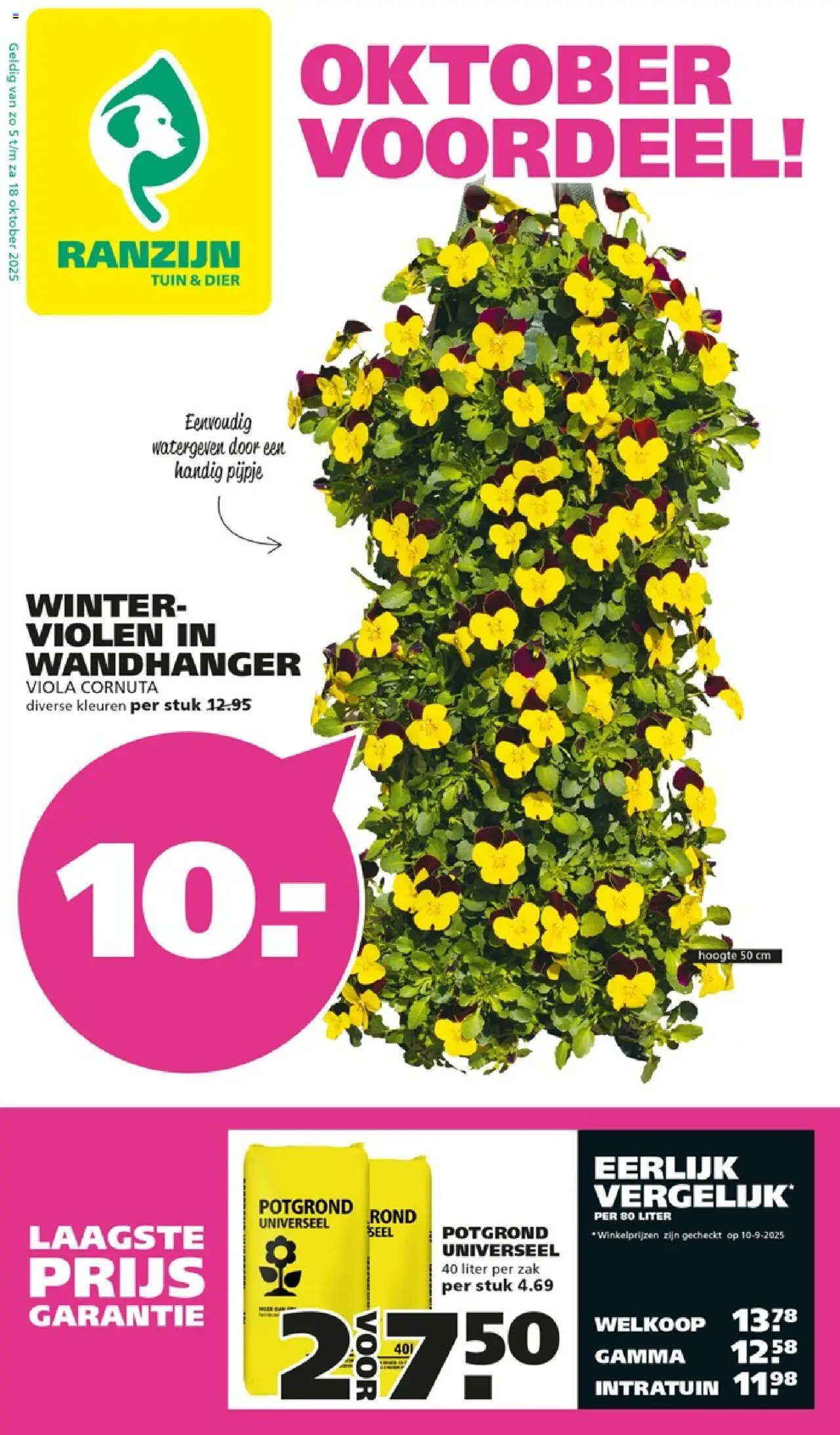 Ranzijn - Folder - pagina 1- geldig vanaf 05-10-2025