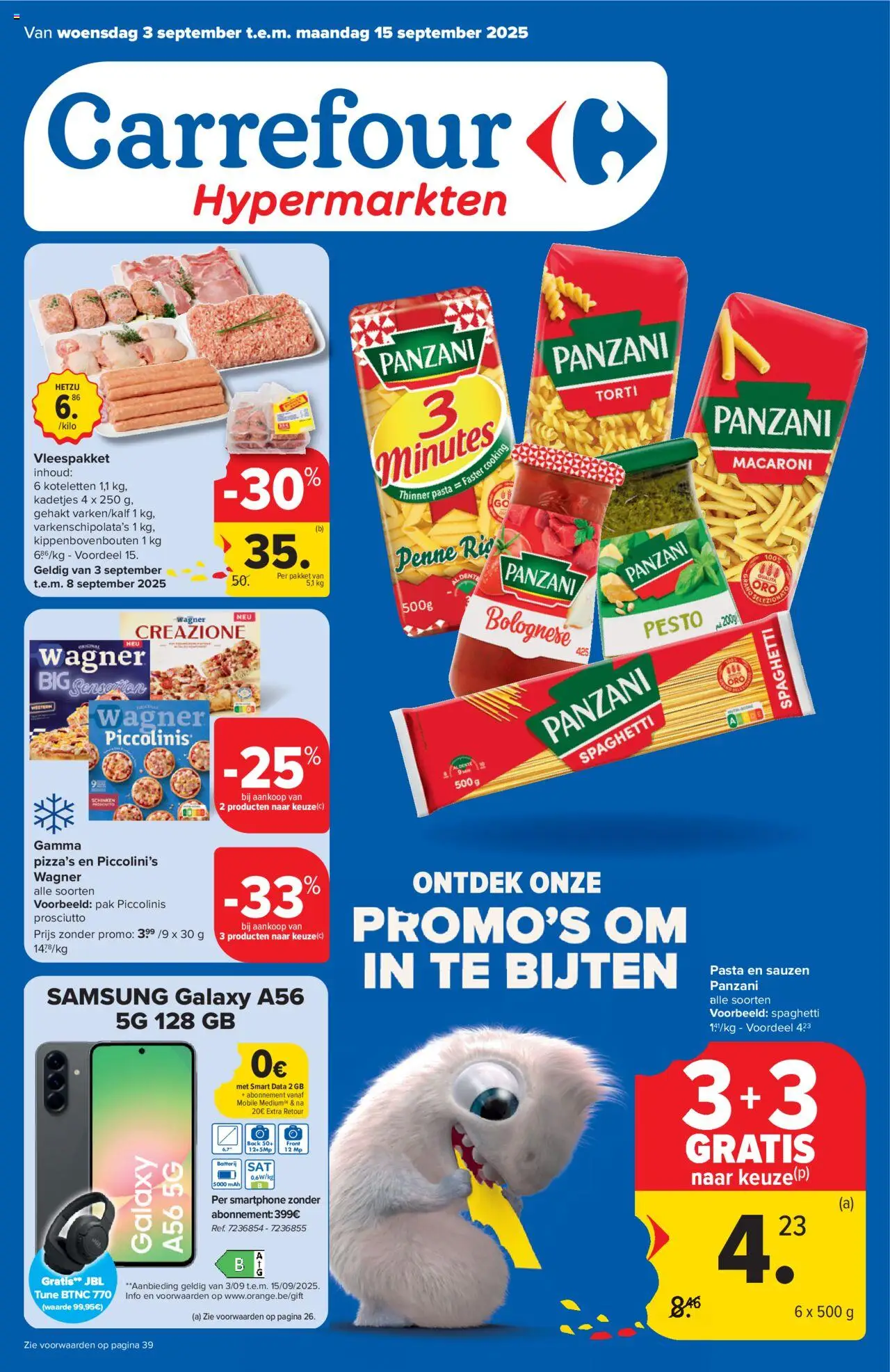 Carrefour folder week 36 - pagina 1- geldig vanaf 03/09/2025