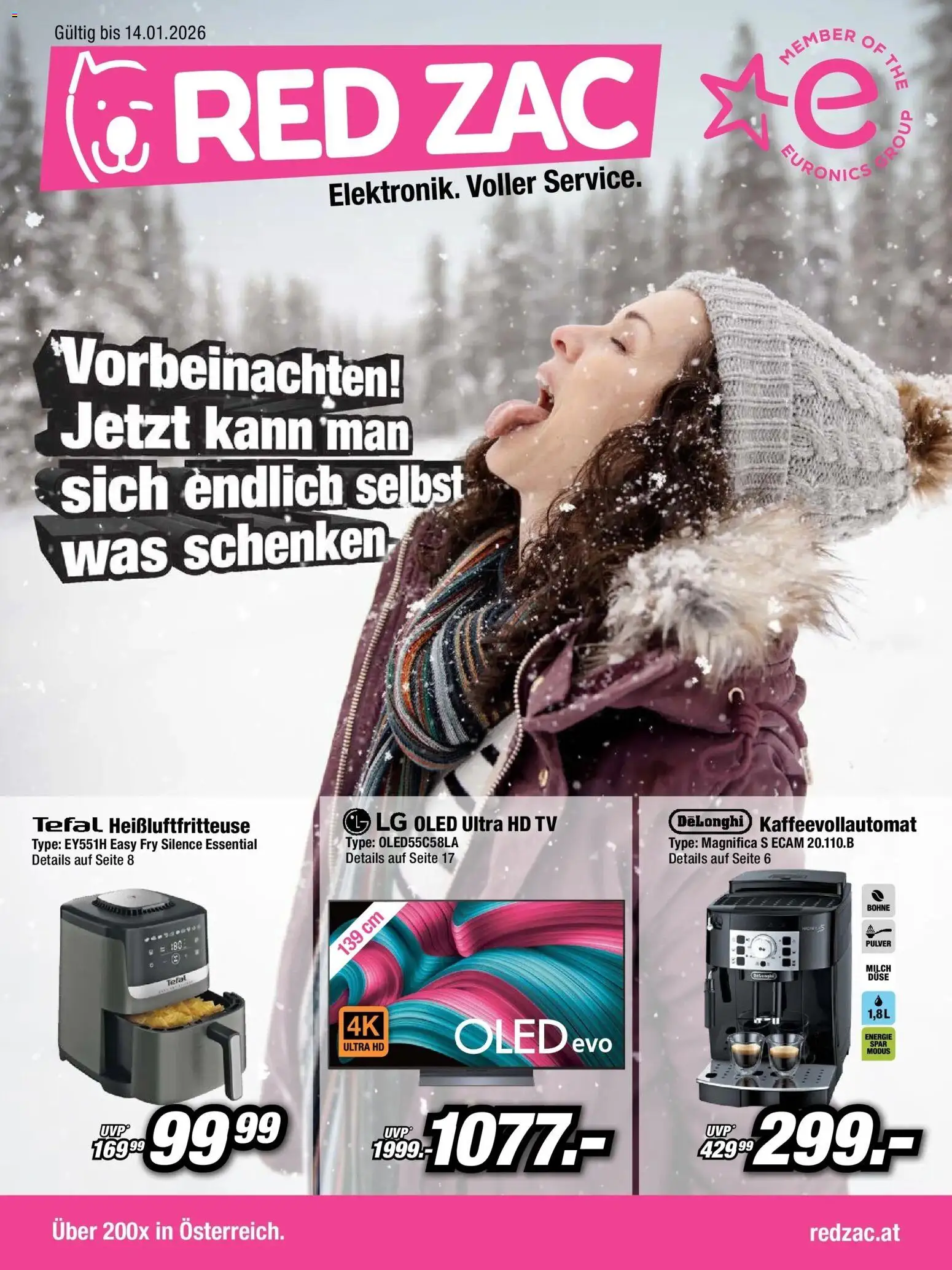 RED ZAC Flugblatt - Seite 1- gültig ab 29.12.2025