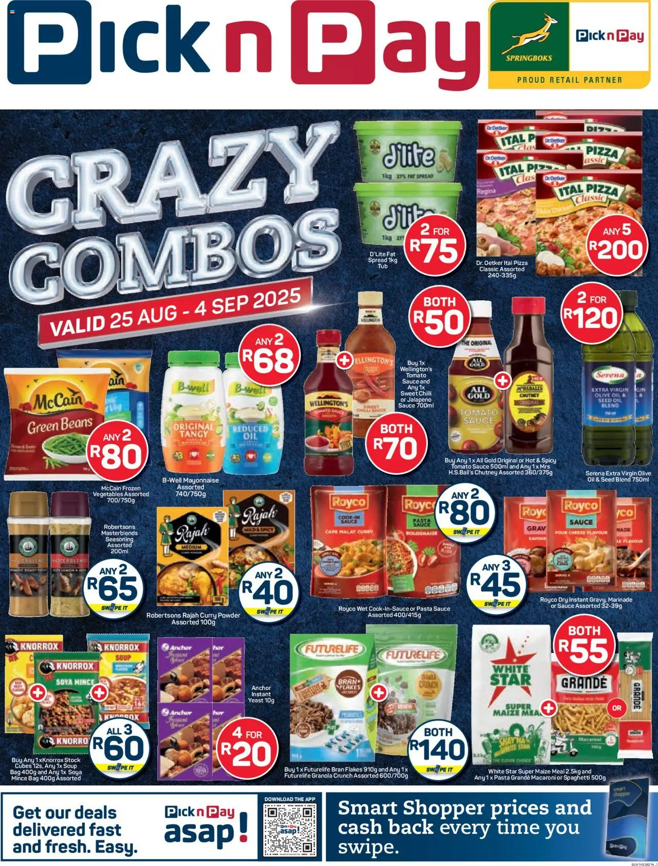 Pick n Pay Specials - page 1- valid from 25/08/2025