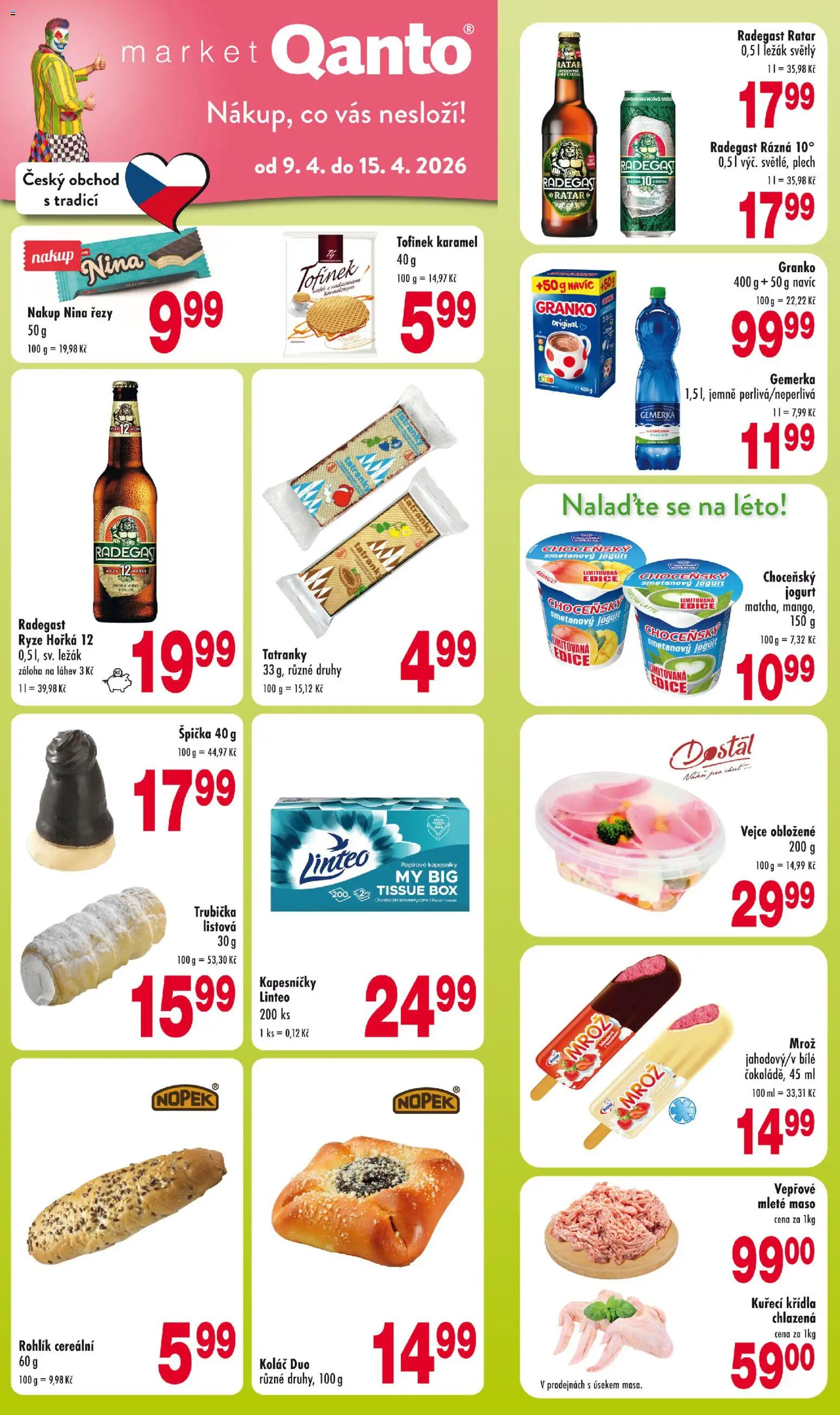 Astur & Qanto leták - strana 1- platný od 09.04.2026