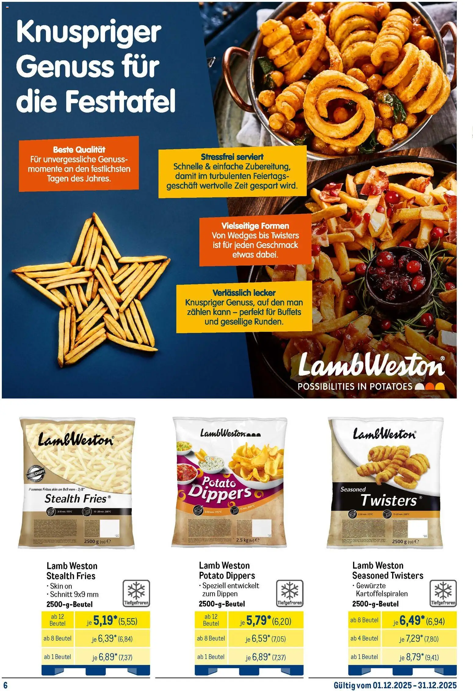 Metro Monats-Menü - Seite 6 - gültig ab 01.12.2025