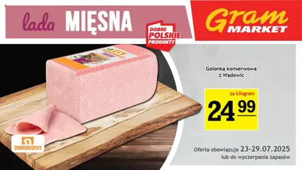 Podgląd Gram Market Gazetka - Lada Mięsna ważny od 23.07.2025