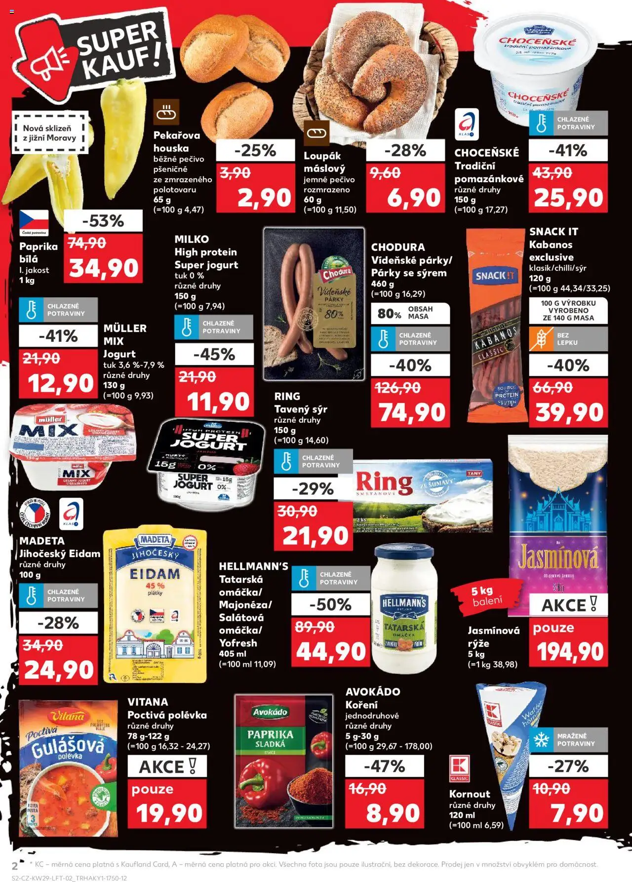 Kaufland leták - strana 2- platný od 16.07.2025