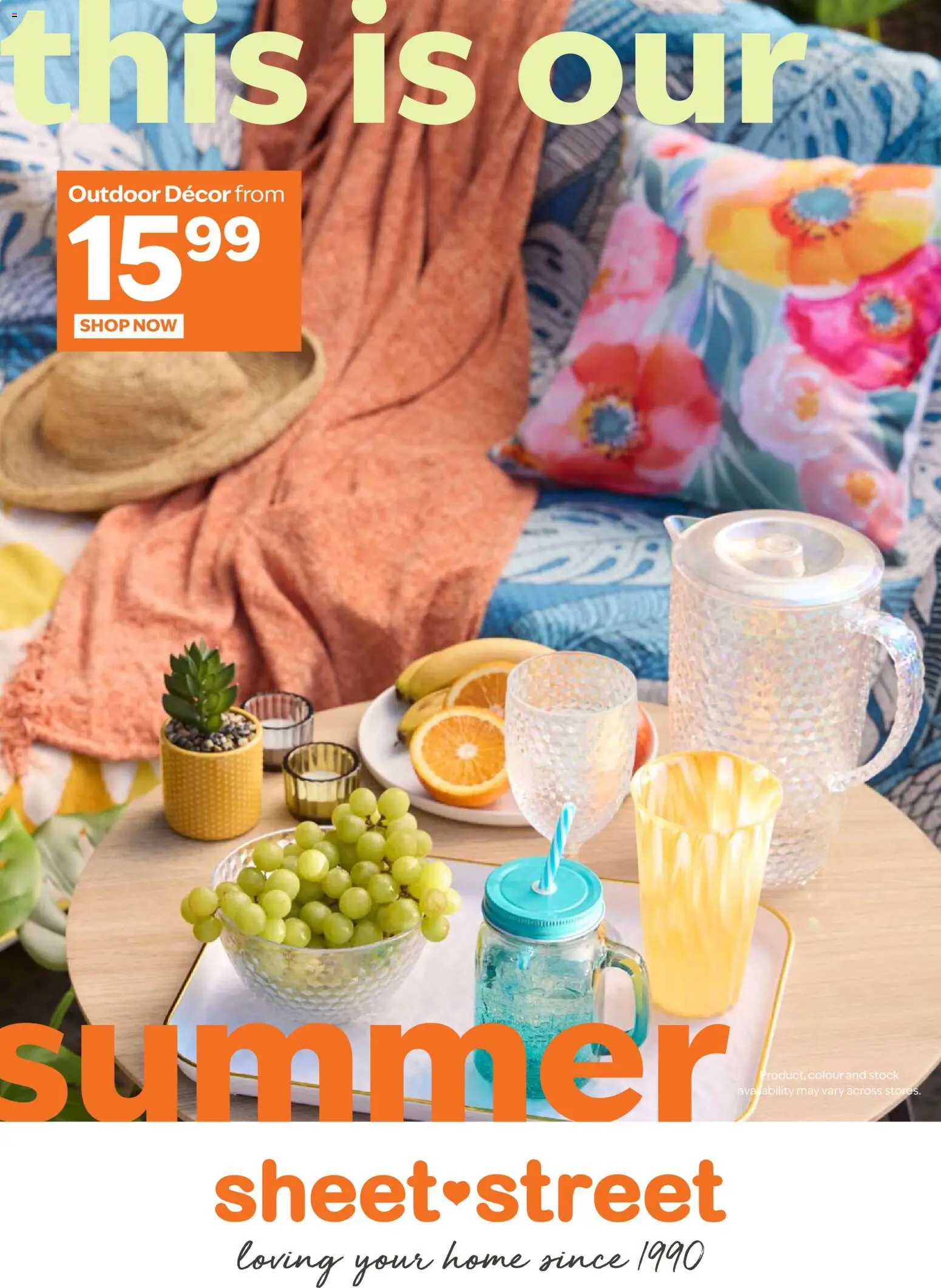 Sheet Street Specials - page 1- valid from 24/10/2025