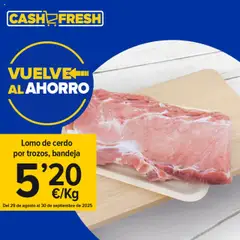 Vista previa del folleto Cash Fresh folleto válido desde 29/08/2025