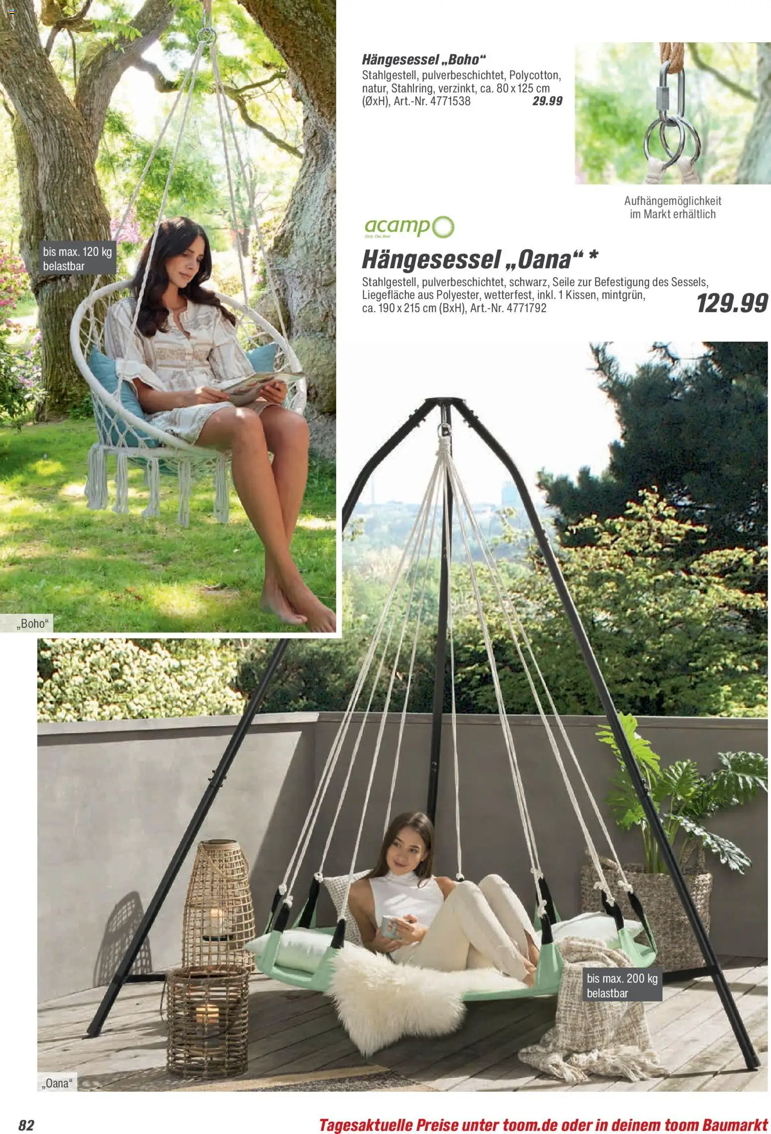 Toom Baumarkt  Gartenmöbel & Solar-Leuchten 2026 - Seite 82 - gültig ab 01.01.2026