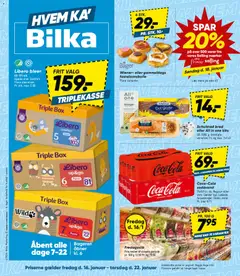 Forhåndsvisning Bilka - Tilbudsavis gyldig fra 16/01/2026