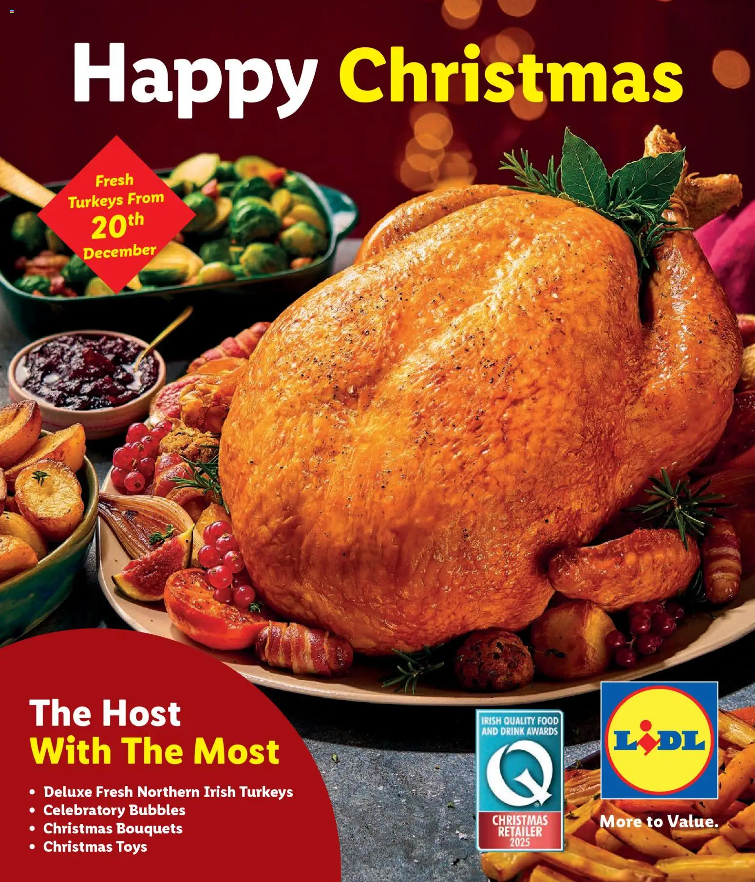Lidl - Happy Christmas - page 1- valid from 06/11/2025