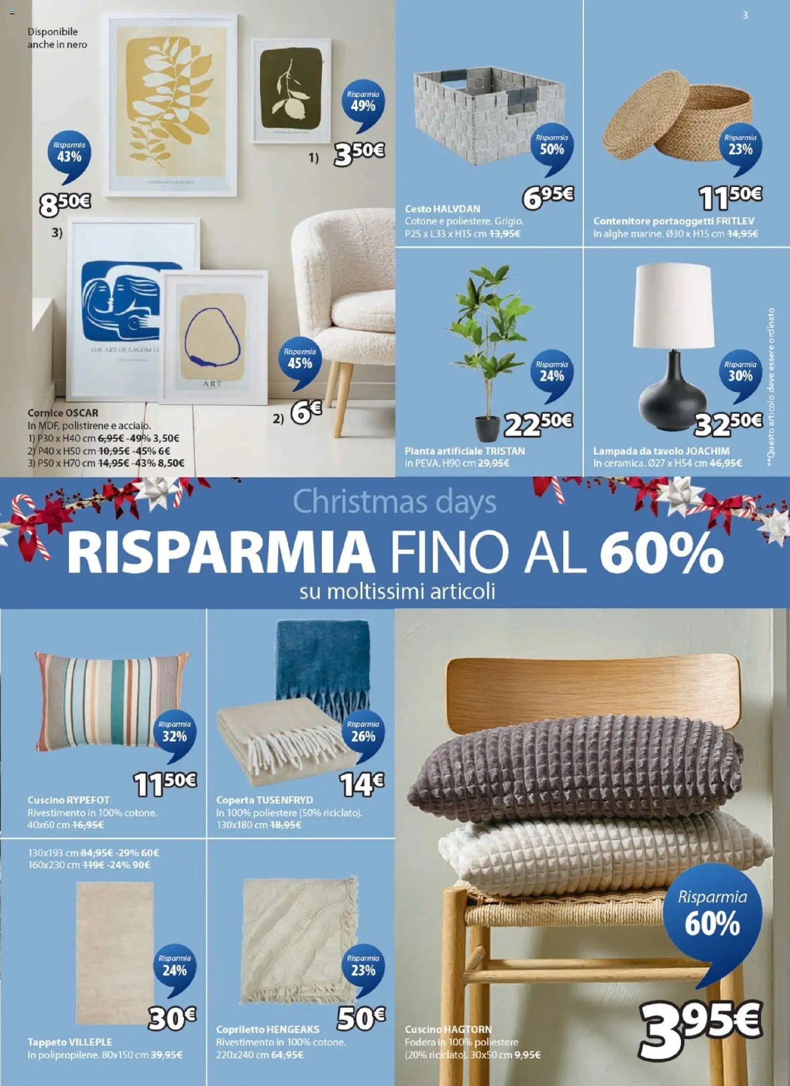 Volantino JYSK	 - pagina 3 - valido dal 24/11/2025