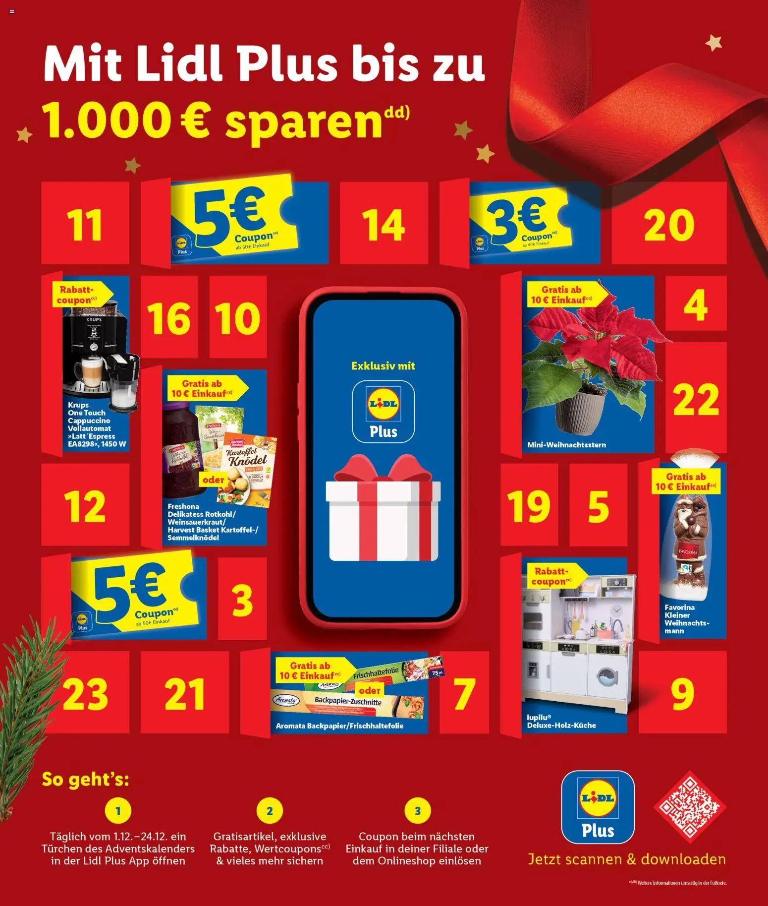 Lidl Plus Adventskalender - Seite 2 - gültig ab 01.12.2025