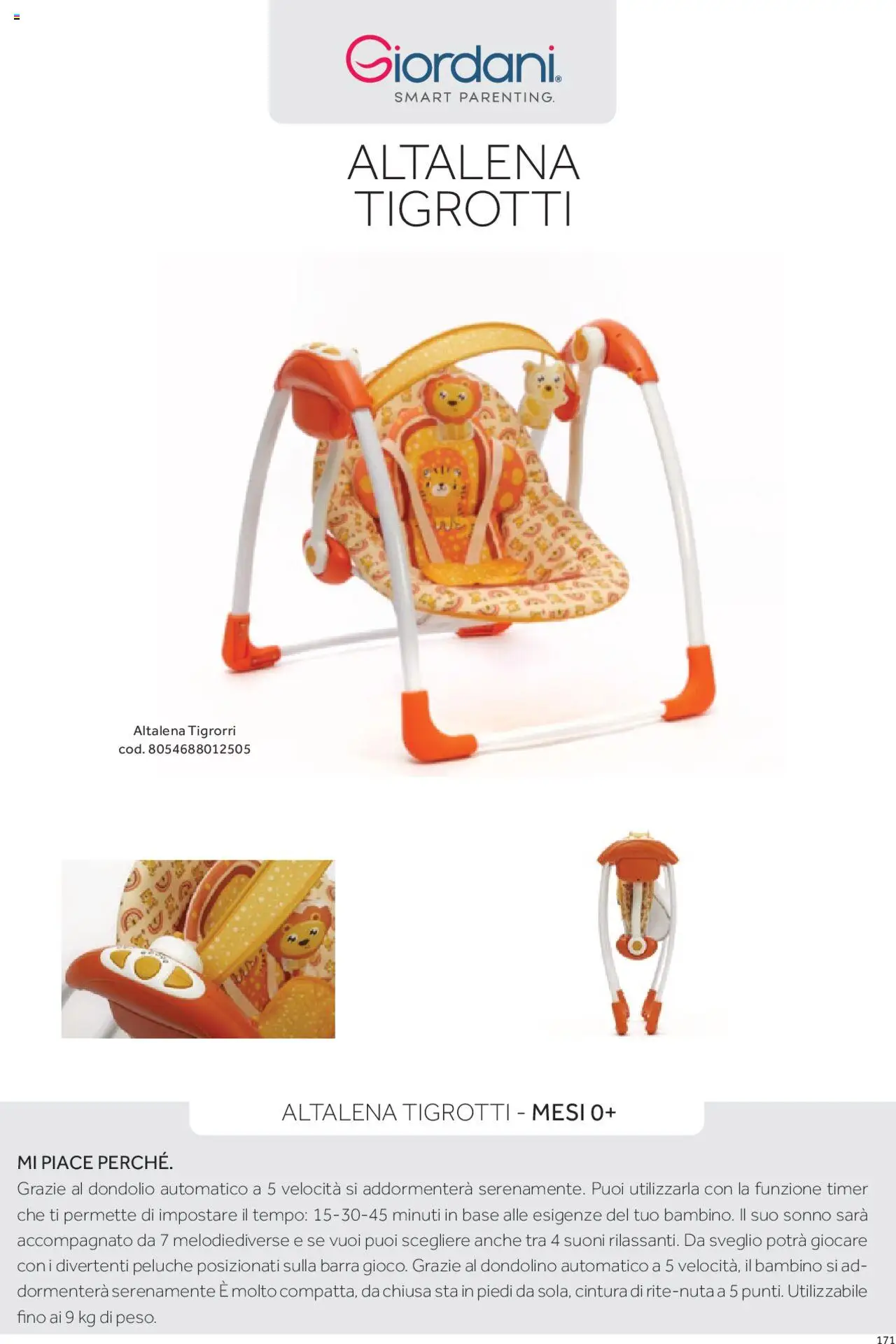 Catalogo Sdraiette, girelli, box Prenatal	 - pagina 10 - valido dal 01/01/2025