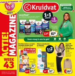Kruidvat - Folder week 43 geldig vanaf 21-10-2025