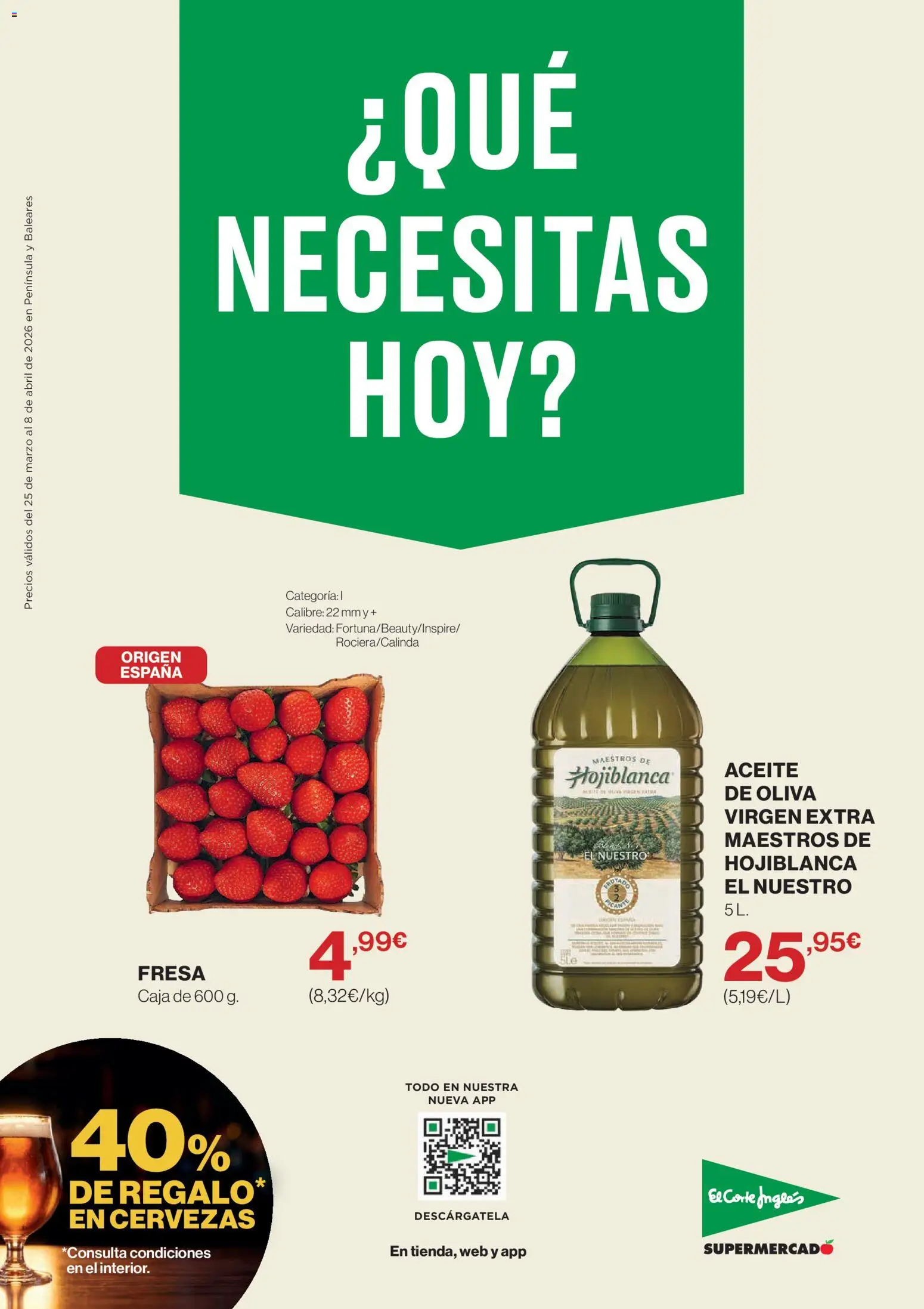 El Corte Inglés ofertas - Página de 1 - Válido desde 25/03/2026