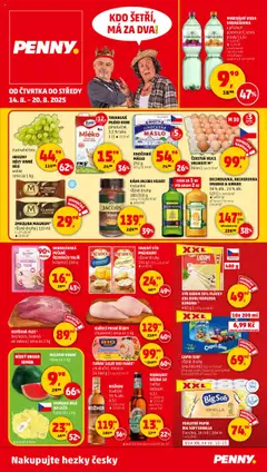 Náhled Penny Market leták - Čtvrtečník platný od 14.08.2025