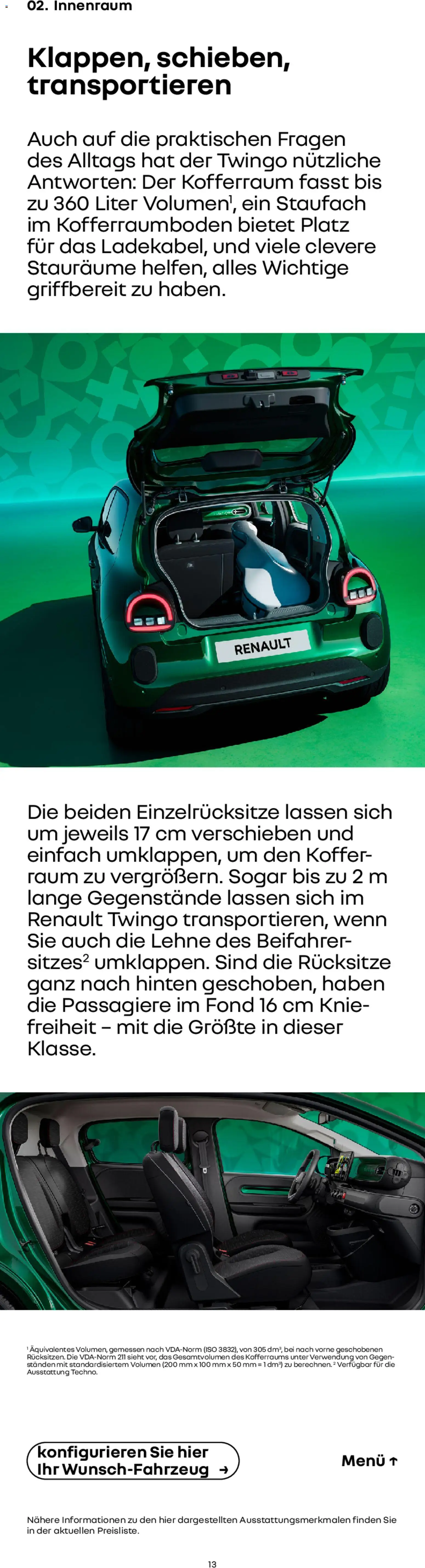 Renault Prospekt Twingo E-Tech	 - Seite 13 - gültig ab 24.02.2026