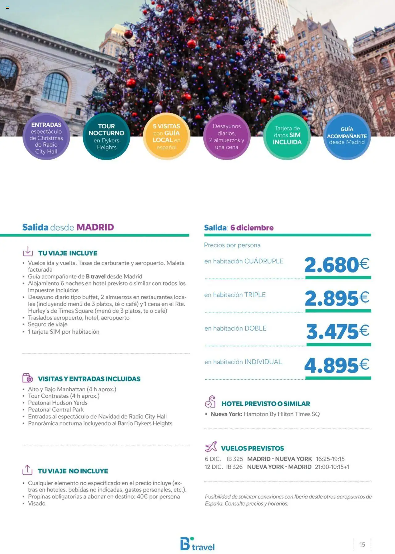 B the travel brand Viajeros Expertos Internacional  - Página de 15 - Válido desde 27/02/2025