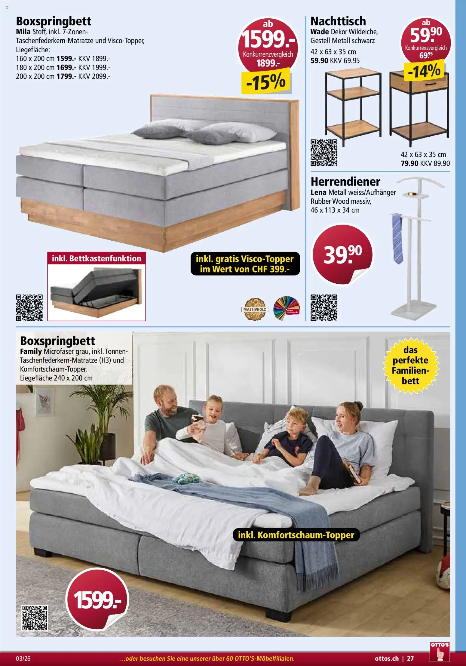 Otto's Aktionen Möbelflyer - page 27- valid from 01.03.2026