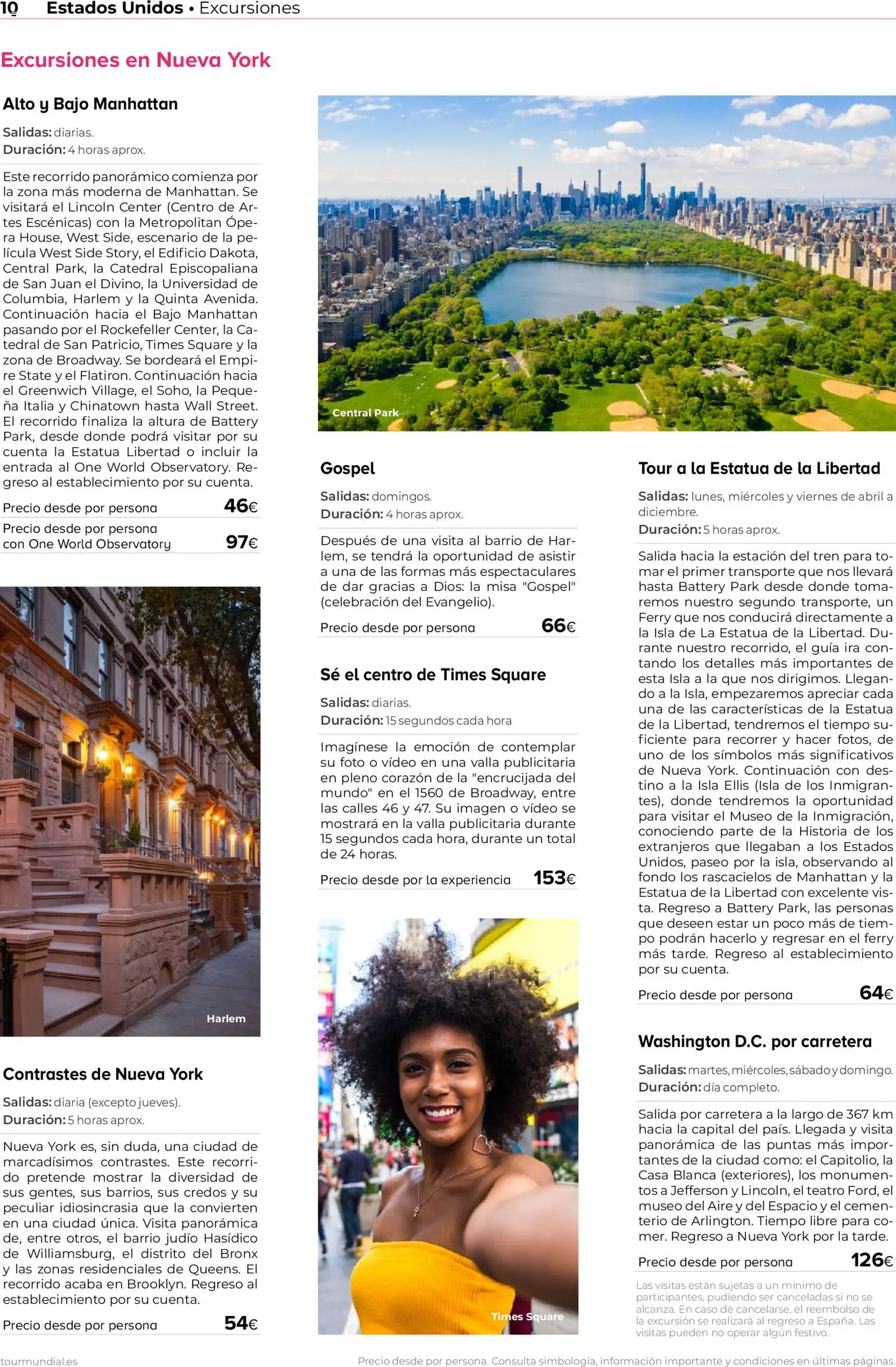 Viajes El Corte Inglés Norteamérica y Caribe - Página de 10 - Válido desde 01/01/2026