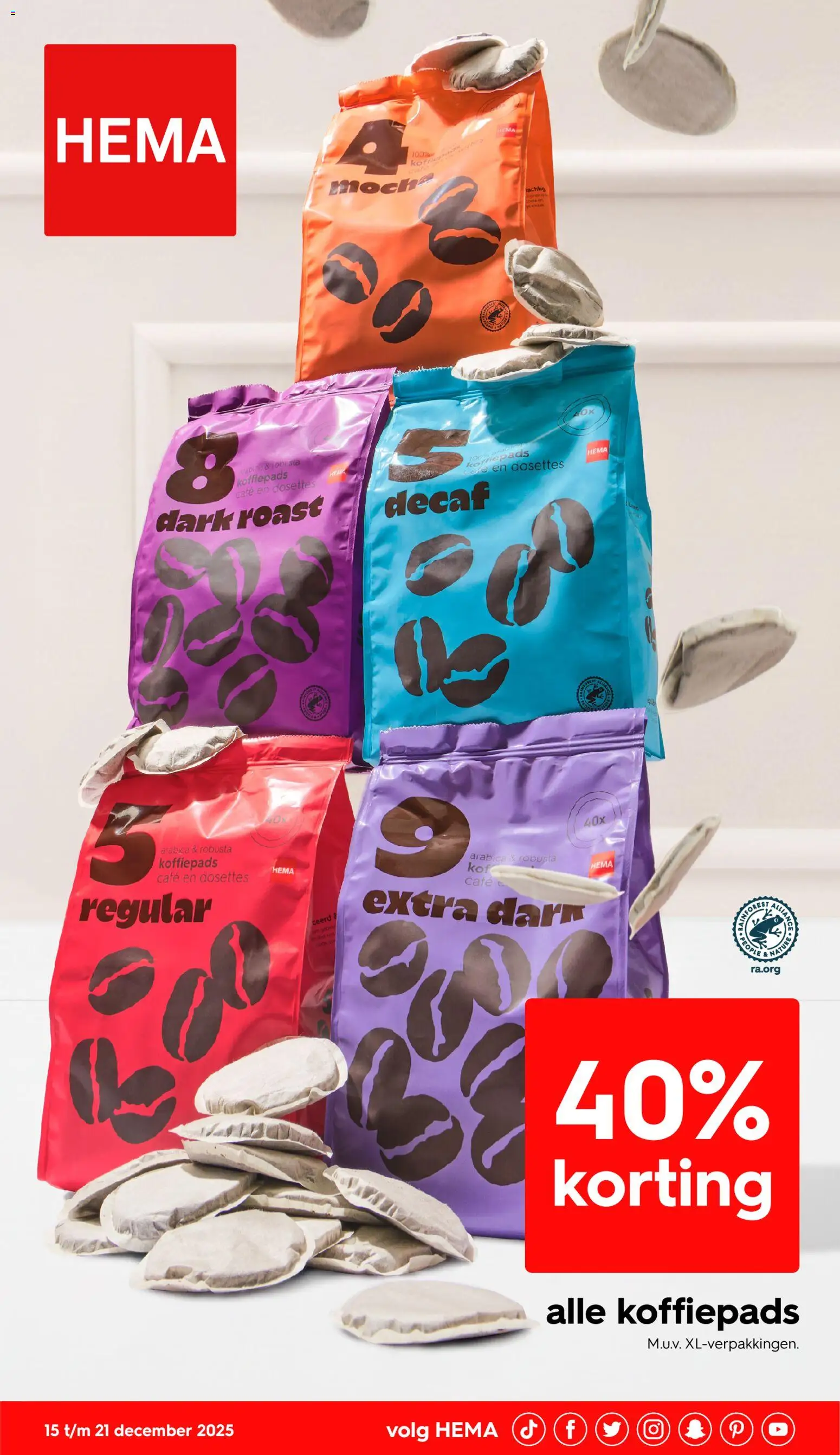 Hema folder / publicité - pagina 1- geldig vanaf 15/12/2025