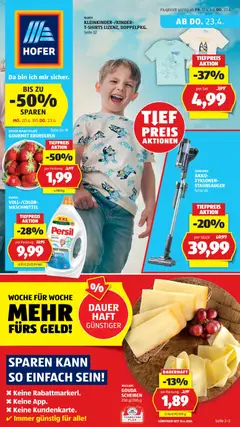 Vorschau Hofer Flugblatt gültig ab 20.04.2026