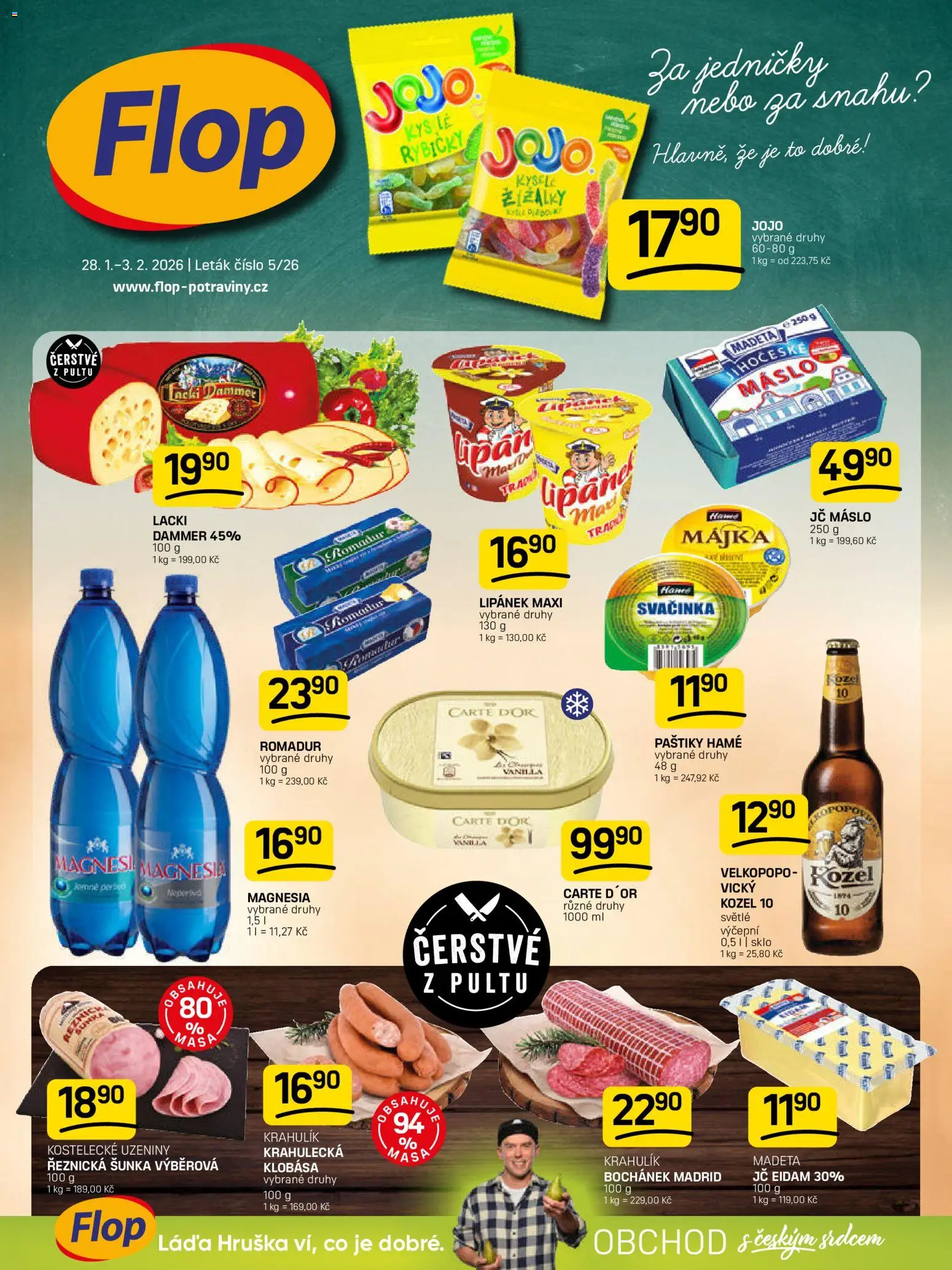 Flop leták - strana 1- platný od 28.01.2026