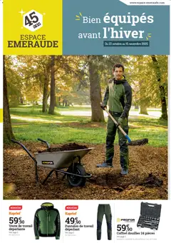 Aperçu Espace Emeraude catalogue valable à partir du 22/10/2025