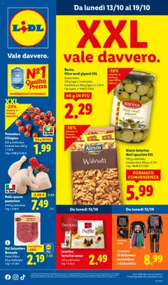 Anteprima Volantino Lidl	 valida dal 13/10/2025