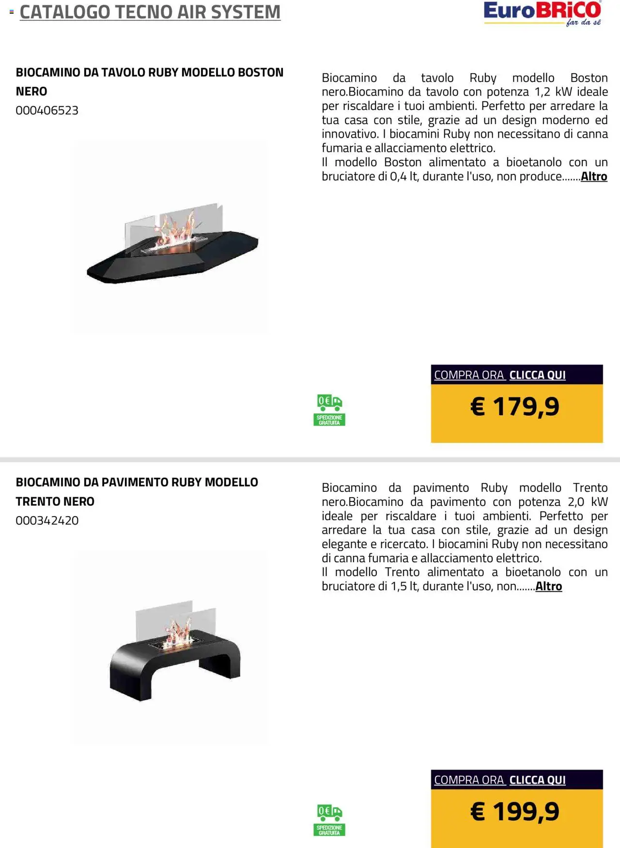 Eurobrico Tecno Air System catalogo - pagina 11 - valido dal 23/07/2025