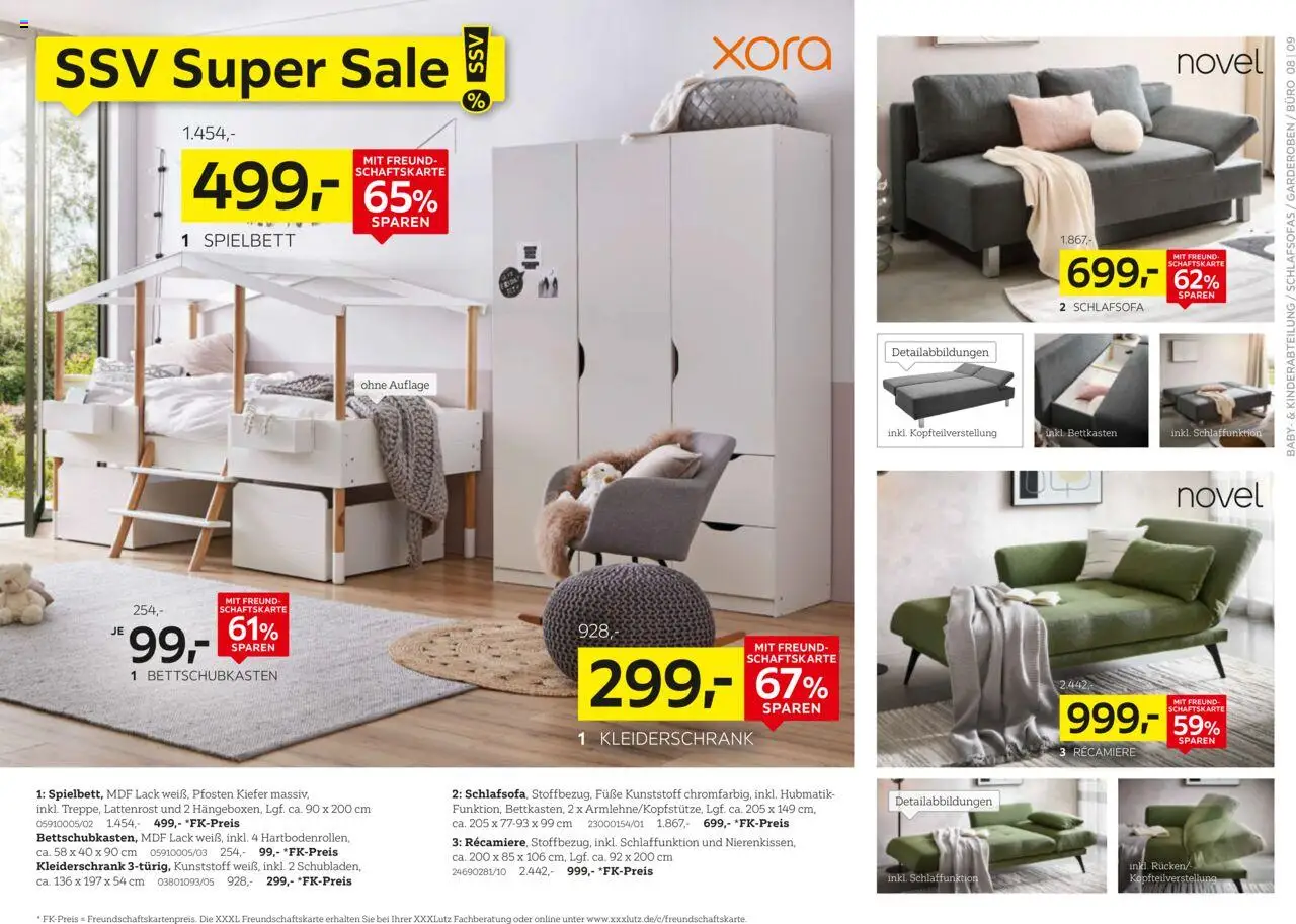 XXXL Lutz  NR. 1 beim Preis, Vollsortiment - Seite 8 - gültig ab 29.06.2025