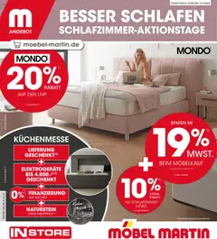 Vorschau Möbel Martin Prospekt Besser schlafen	  gültig ab 01.10.2025