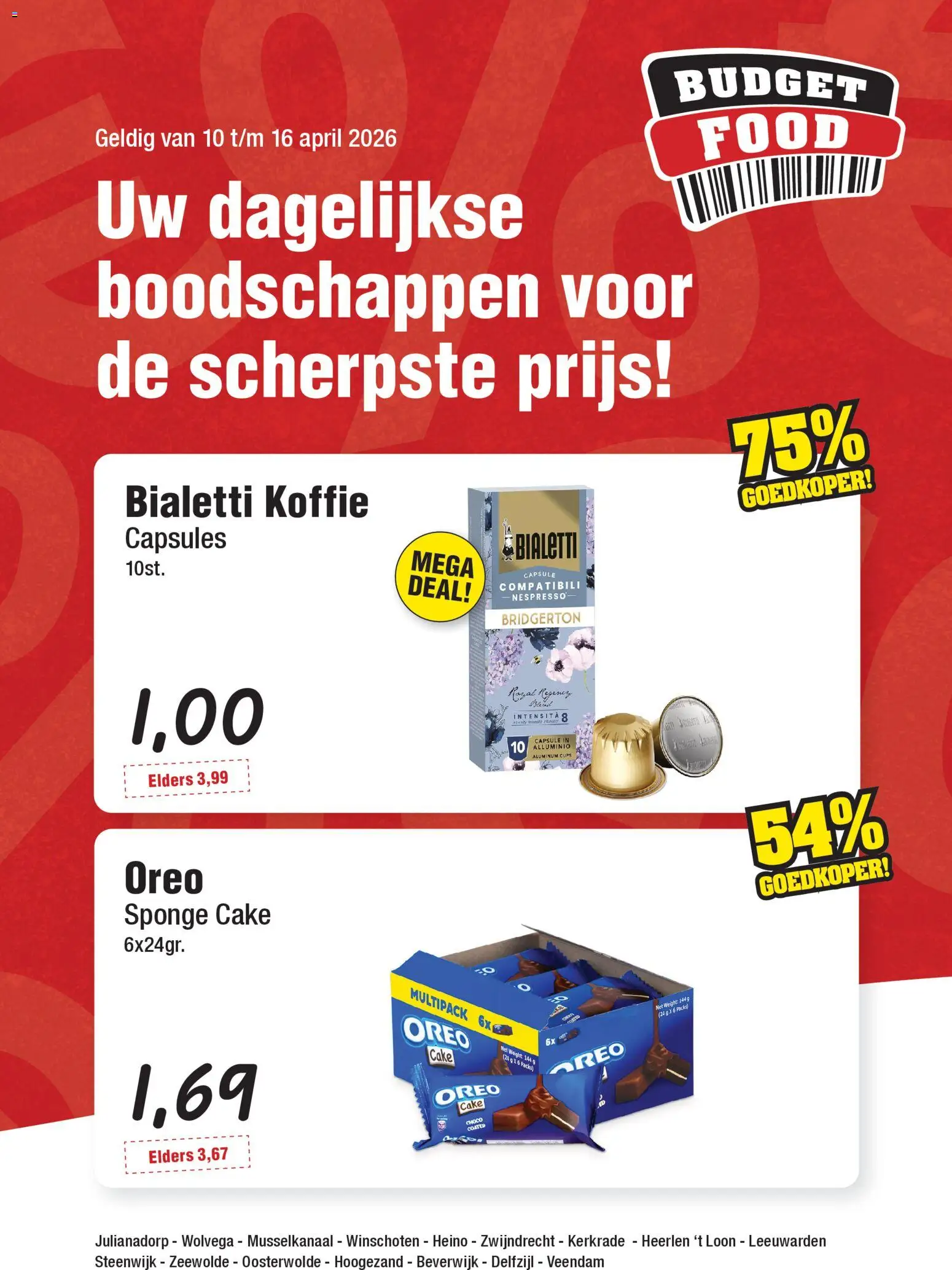 Budget Food folder - pagina 1- geldig vanaf 10-04-2026