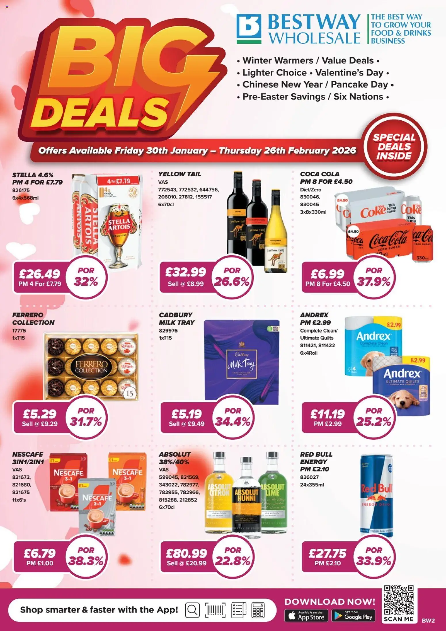 Bestway - The Big Deals Brochure - page 1- valid from 30/01/2026