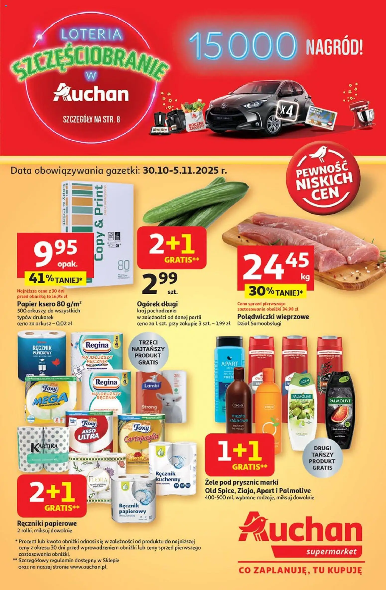 Auchan Gazetka - strona 1- ważny od 30.10.2025