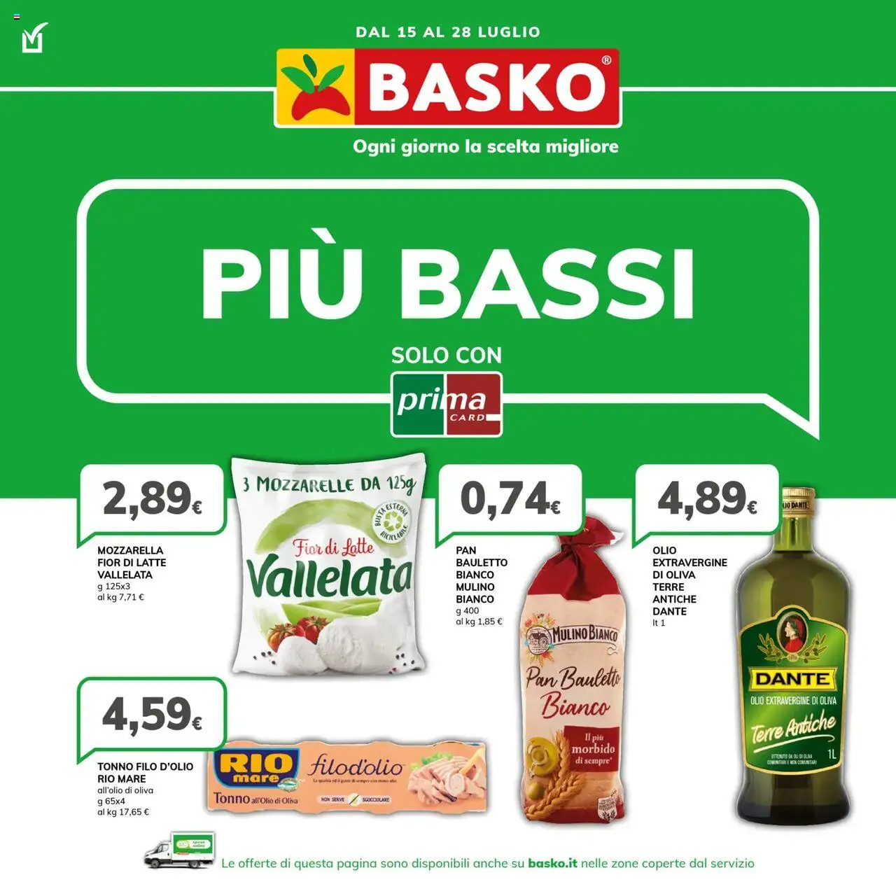 Volantino Basko	 - pagina 1 - valido dal 15/07/2025