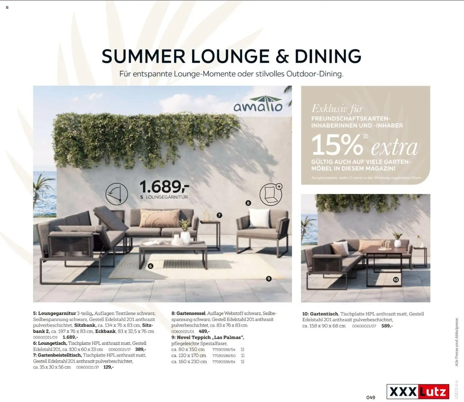 XXXL Lutz My Home Garten - Seite 49 - gültig ab 23.02.2026