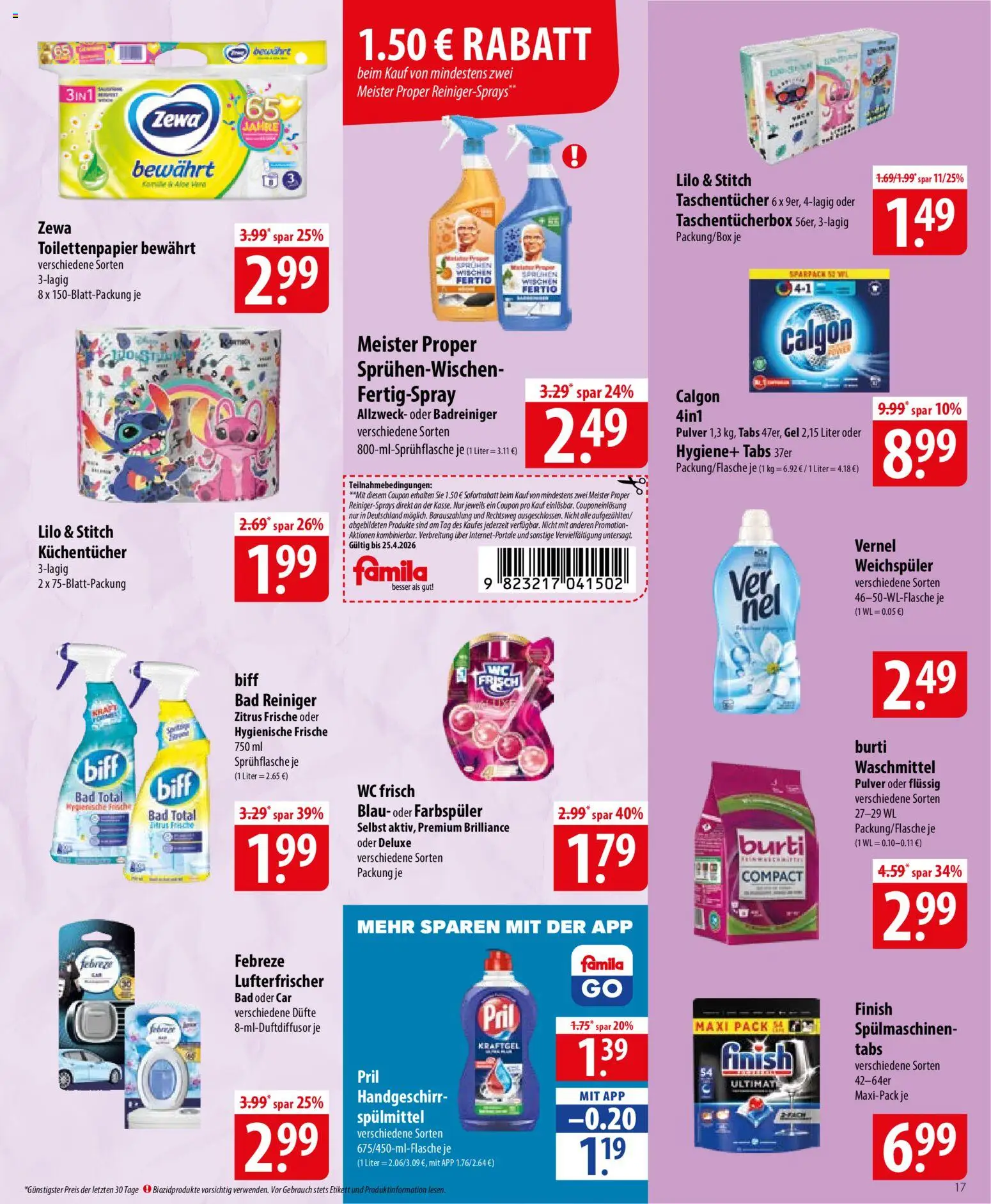 Famila Prospekt 	 - Seite 17 - gültig ab 20.04.2026