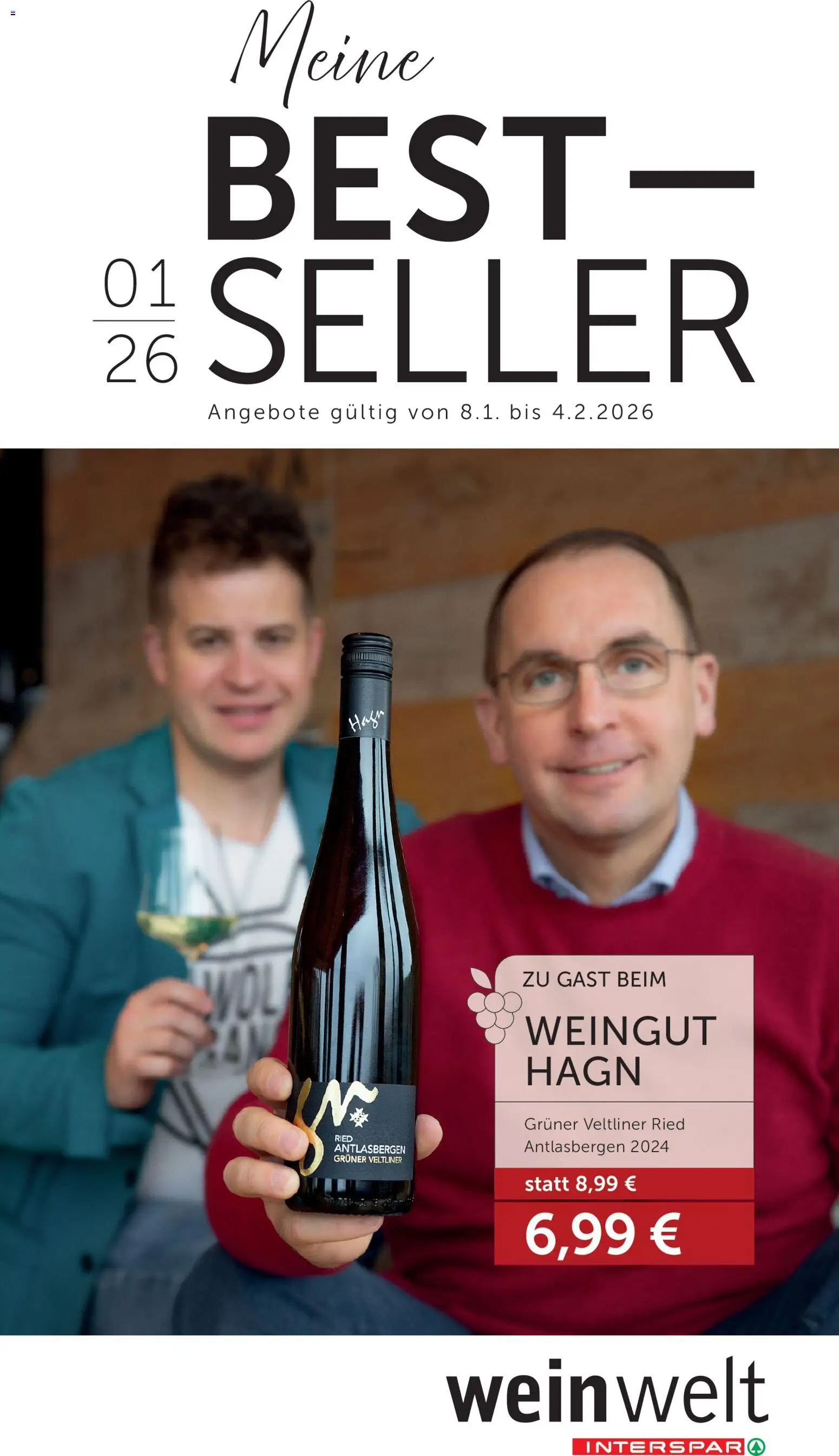 Interspar Wein Welt - Seite 1- gültig ab 08.01.2026