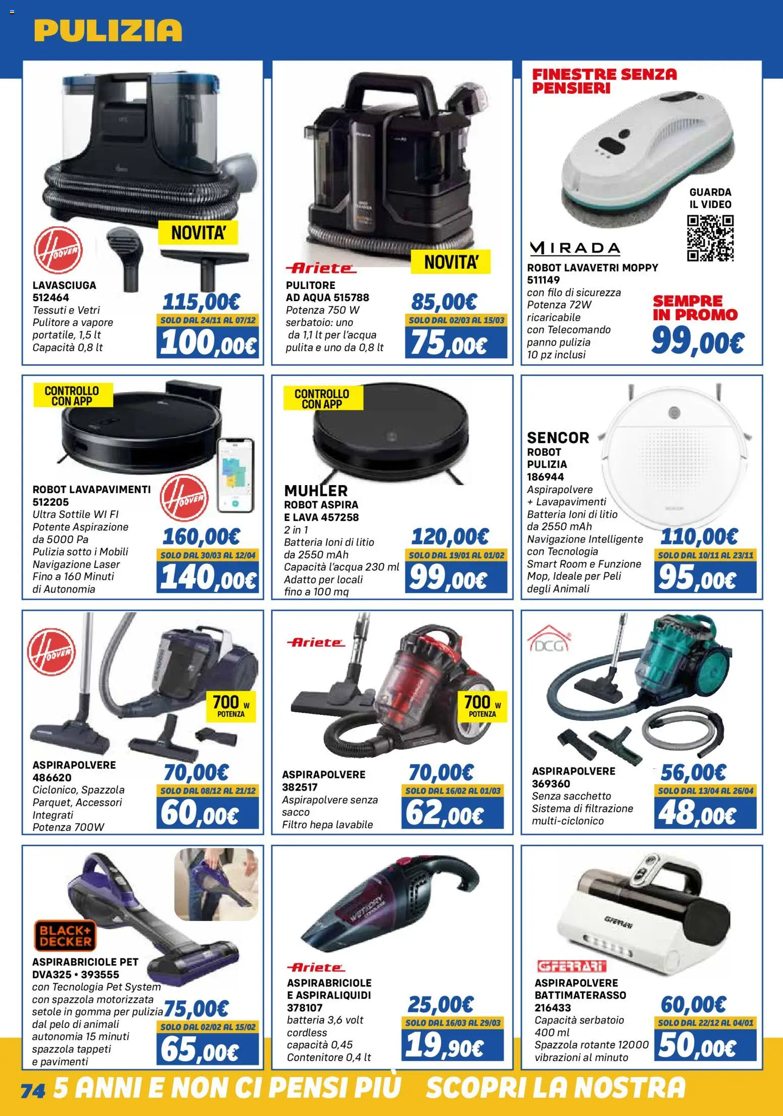 Orizzonte Elettrodomestici catalogo - pagina 74 - valido dal 01/11/2025
